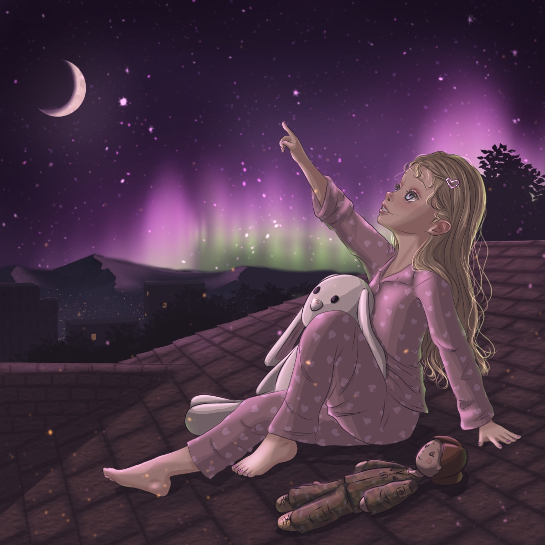 Staring at the Moon by Mika Mayfield