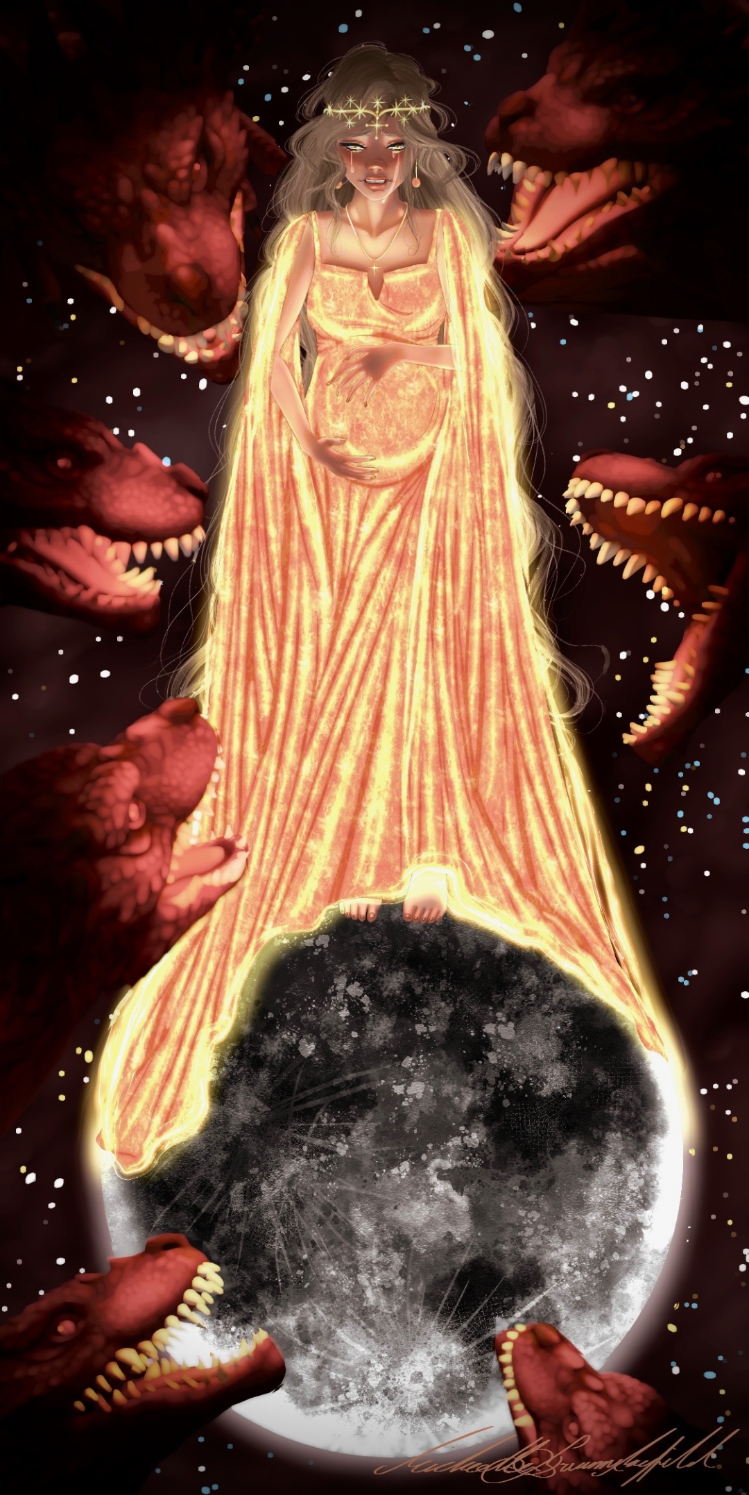 The Woman Clothed in the Sun by Mika Mayfield